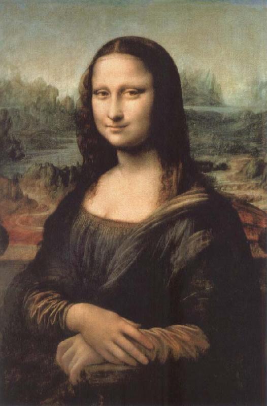 Leonardo  Da Vinci Mona lisa France oil painting art